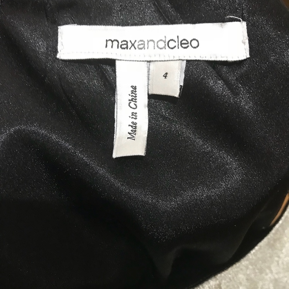 Max and Cleo metallic gold cocktail dress - Picture 4 of 4